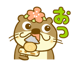 Koume otter sticker #8836339