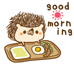 Sticker hedgehog to use well sticker #8836443