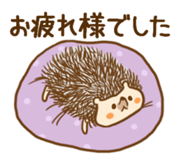 Sticker hedgehog to use well sticker #8836449