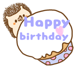 Sticker hedgehog to use well sticker #8836462