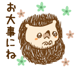 Sticker hedgehog to use well sticker #8836467