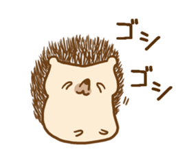 Sticker hedgehog to use well sticker #8836470