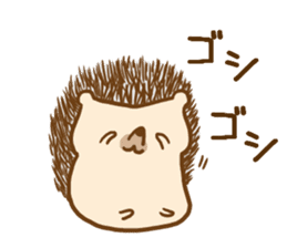 Sticker hedgehog to use well sticker #8836470