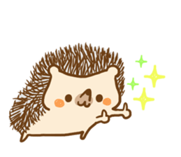 Sticker hedgehog to use well sticker #8836472