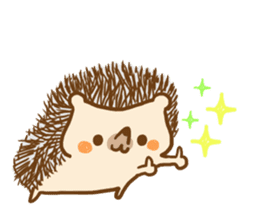 Sticker hedgehog to use well sticker #8836472
