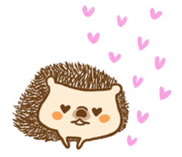 Sticker hedgehog to use well sticker #8836473
