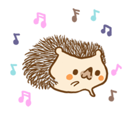 Sticker hedgehog to use well sticker #8836475