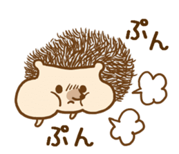 Sticker hedgehog to use well sticker #8836477