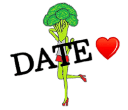Sexy Broccoli sticker #8836557