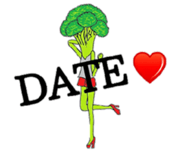 Sexy Broccoli sticker #8836557