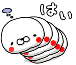 WHITE CATERPILLAR AND SNAIL sticker #8836604