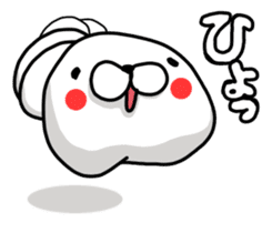 WHITE CATERPILLAR AND SNAIL sticker #8836634