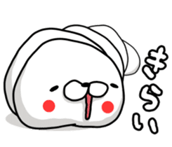 WHITE CATERPILLAR AND SNAIL sticker #8836636
