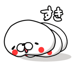 WHITE CATERPILLAR AND SNAIL sticker #8836637