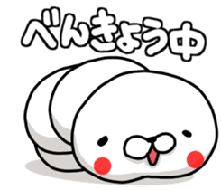 WHITE CATERPILLAR AND SNAIL sticker #8836639