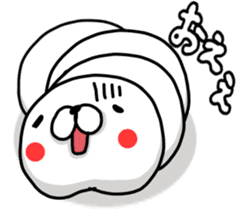 WHITE CATERPILLAR AND SNAIL sticker #8836640
