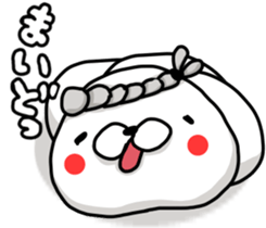 WHITE CATERPILLAR AND SNAIL sticker #8836641