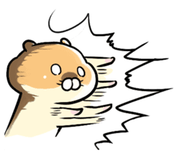 I'm hamster. sticker #8836784