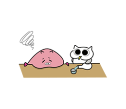 Piggy & Owlly sticker #8836853