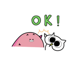 Piggy & Owlly sticker #8836856