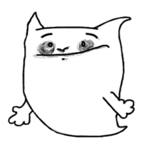 My Ghost Cat sticker #8836966