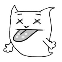 My Ghost Cat sticker #8836967