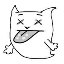 My Ghost Cat sticker #8836967