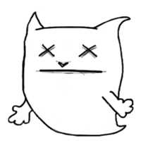 My Ghost Cat sticker #8836968