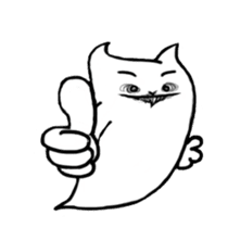 My Ghost Cat sticker #8836976