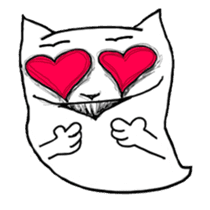 My Ghost Cat sticker #8836986