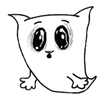 My Ghost Cat sticker #8836994