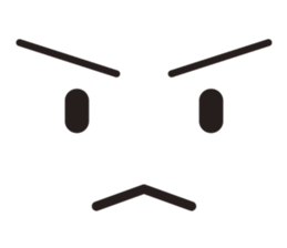 Facial expressions 2 sticker #8837303