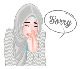 Hijab Outfit of The Day sticker #8837643