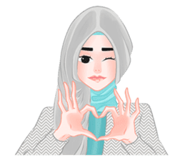 Hijab Outfit of The Day sticker #8837645