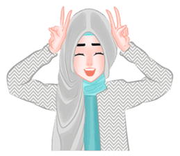 Hijab Outfit of The Day sticker #8837646