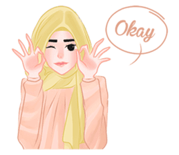 Hijab Outfit of The Day sticker #8837658
