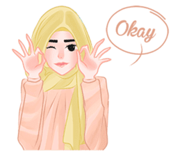 Hijab Outfit of The Day sticker #8837658