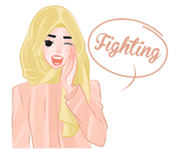 Hijab Outfit of The Day sticker #8837659