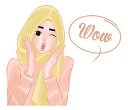 Hijab Outfit of The Day sticker #8837660