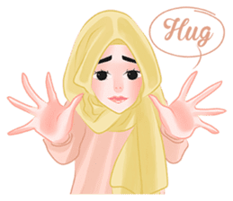 Hijab Outfit of The Day sticker #8837662