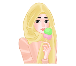 Hijab Outfit of The Day sticker #8837663