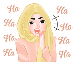 Hijab Outfit of The Day sticker #8837664