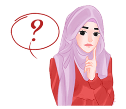 Hijab Outfit of The Day sticker #8837667