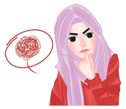 Hijab Outfit of The Day sticker #8837668