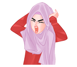 Hijab Outfit of The Day sticker #8837670