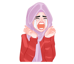 Hijab Outfit of The Day sticker #8837672