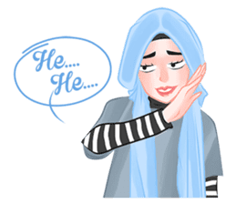 Hijab Outfit of The Day sticker #8837675
