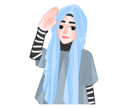 Hijab Outfit of The Day sticker #8837677