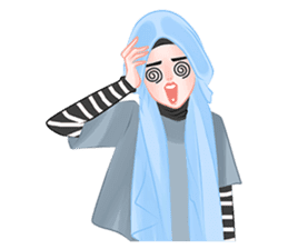 Hijab Outfit of The Day sticker #8837678