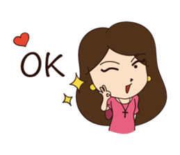 Lovely You&Me : ENG sticker #8837685